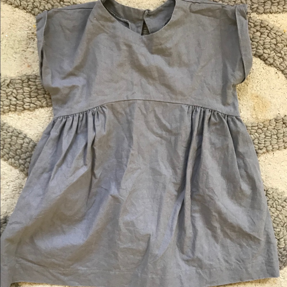 June Isle Grey Dress. 3/4T